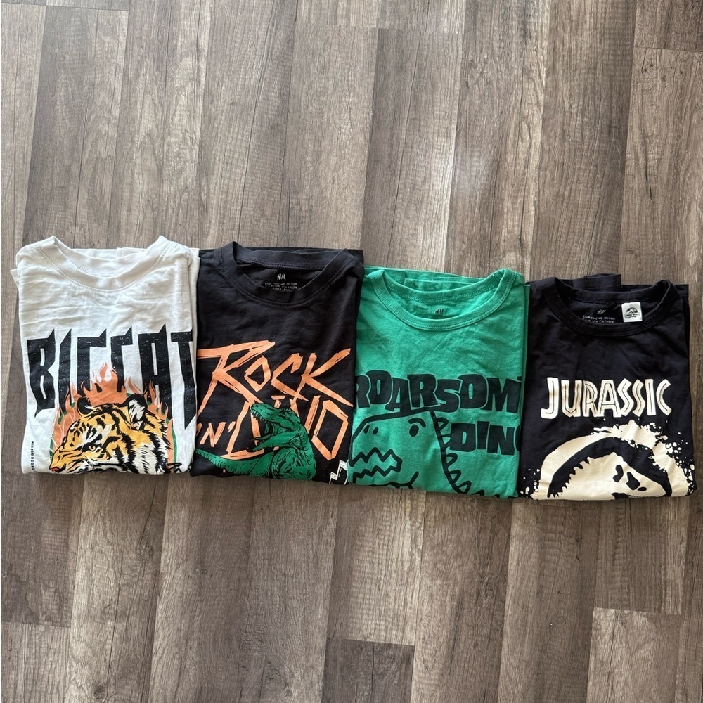 Bundle of h&m long sleeve shorts for boys